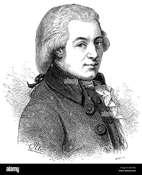 Wolfgang Amadeus Mozart 1756 1791 Austrian Composer Stock Photo