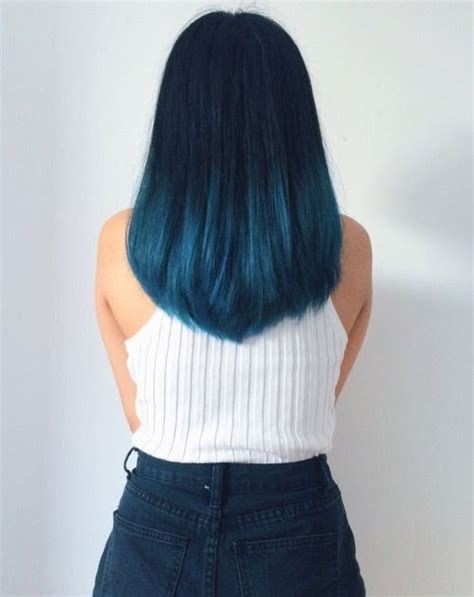 18 Beautiful Blue Ombre Colors And Styles Popular Haircuts Hair