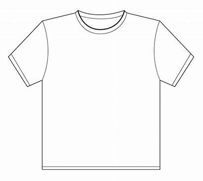 Shirt Template Outline Printable Clipart Clip Templates