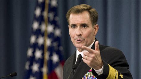 Officials Former Pentagon Spokesman Kirby To Become New State