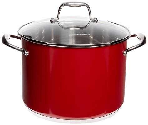 Kitchenaid Kcs80scer Stainless Steel 80 Quart Stockpot With Lid