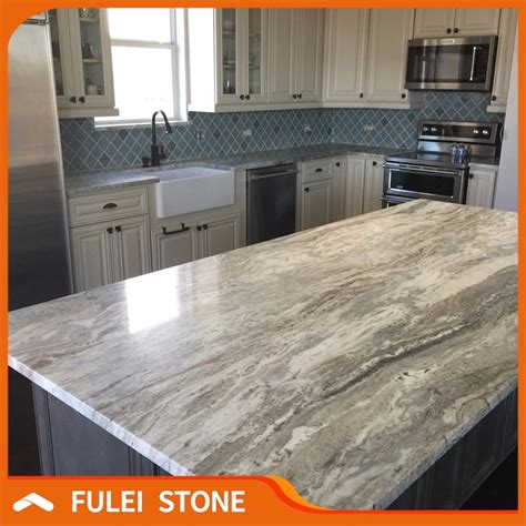 Light color granite counters are versatile and can be the perfect finishing piece for many kitchen designs, from classic to contemporary. Lowes Fantasy Brown Marble Kitchen Granite Countertops ...