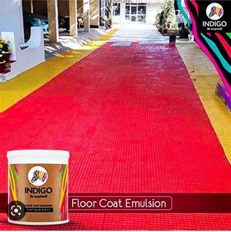 Indigo Floor Coat Emulsion At Rs 450litre Chinchwad Pune Id