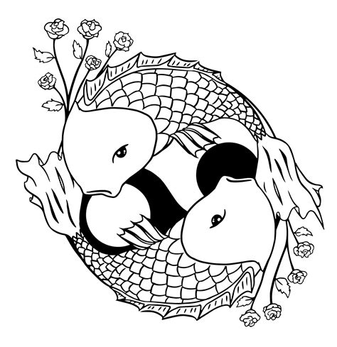 ✓ free for commercial use ✓ high quality images. Koi fish coloring pages to download and print for free