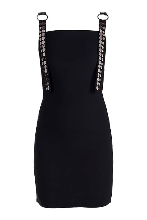 black embellished mini dress design by rs by rippii sethi at pernia s pop up shop 2022