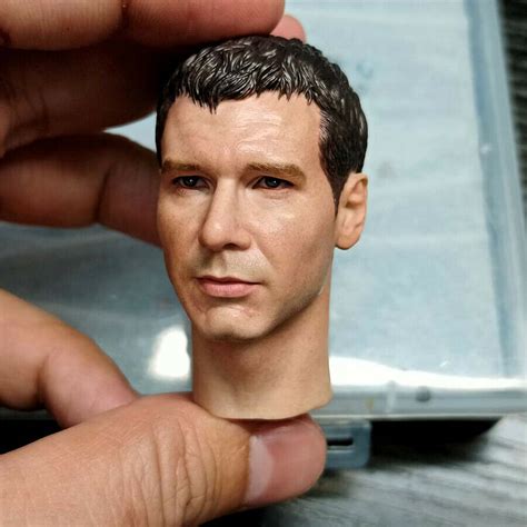 Blade Runner Harrison Ford Pvc Head Sculpt Fit In Male Ht Figure