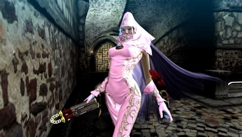 猎天使魔女 Bayonetta PC白金公主粉红银色旧服装Mod Mod V1 0 下载 3DM Mod站
