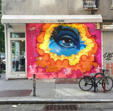 Street Art By Daze Located In New York USA Kunstenaar Foto