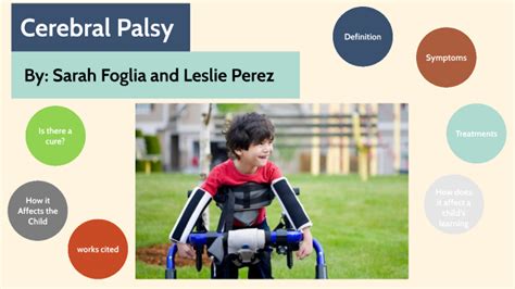 Cerebral Palsy By Sarah Foglia Student Enloehs