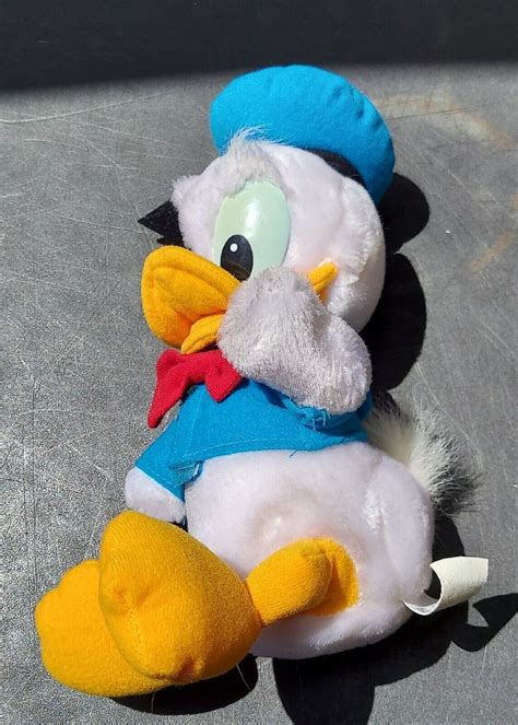 Vintage Disneyland Walt Disney World Donald Duck Plush Stuffed Animal