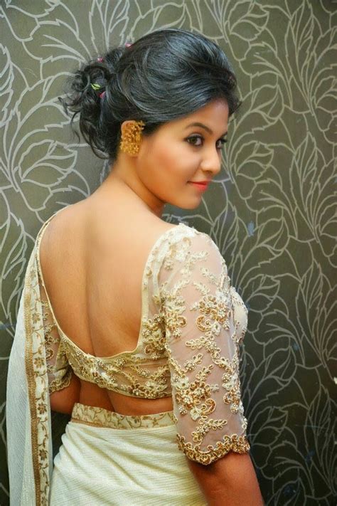 Top 10 Telugu Actress Hot Saree Stills Showing Her Bare Back Very