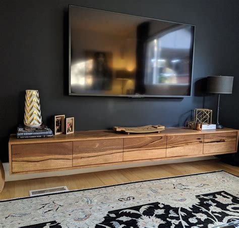 Collie Floating Tv Unit — Ingrain Living Room Tv Unit Designs Living