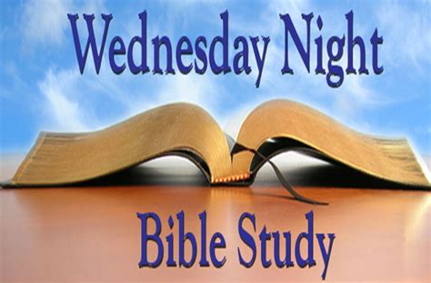 Bible Study Wednesdays Ftf Faithtofaceorg