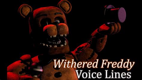 Fnaf Ar Golden Freddy Voice Lines Fanmade Youtube Otosection