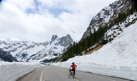 North Cascades Highway Snow Cleared Open For Vehicle Travel The
