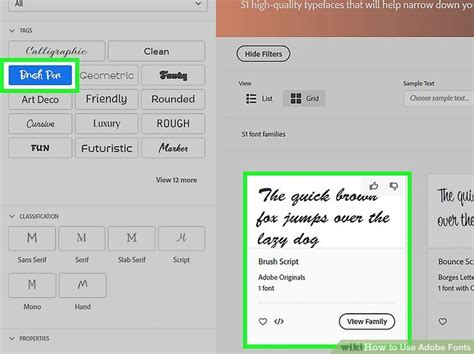 How To Use Adobe Fonts 9 Steps With Pictures Wikihow