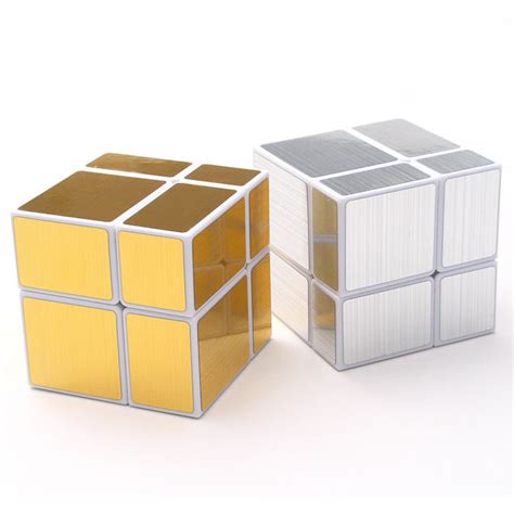 Shengshou 2x2 Mirror Blocks Rubiks Cube Decorative Boxes Cube