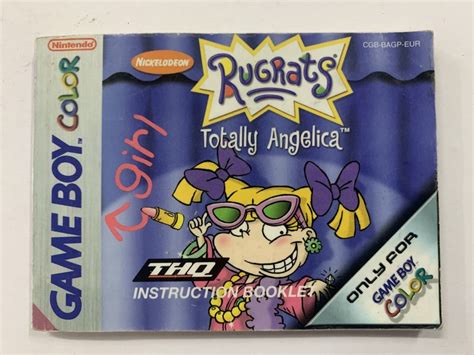 Rugrats Totally Angelica Game Manual The Game Experts