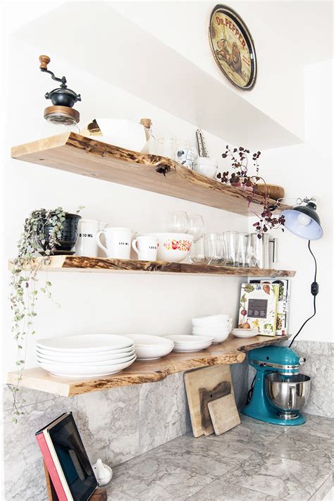 No matter how big your garage is, there never seems to. Kitchen Progress: Live-Edge Floating Shelves - DIY in PDX