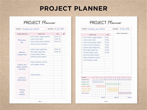 Project Planner Diymini8
