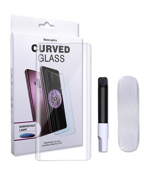 liquid screen protector for samsung galaxy s8 s9 plus uv glue tempered glass kit wholesale