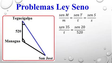 Problemas Ley Del Seno Y Coseno Matem Tica Matematica Basica Youtube
