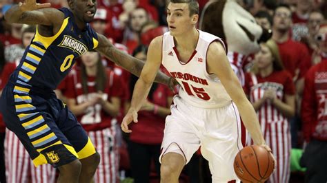 Wisconsin Badgers Video Of The Day 77 Sam Dekker Takes Down