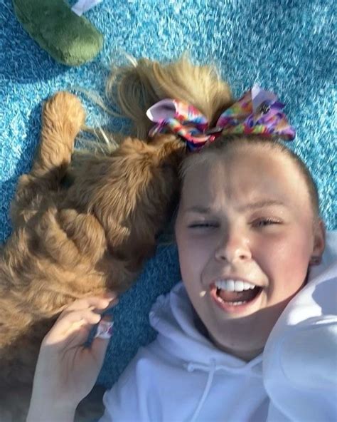 Jojo Siwa On Instagram Trying To Get The 2 Craziest Dogs To Take A