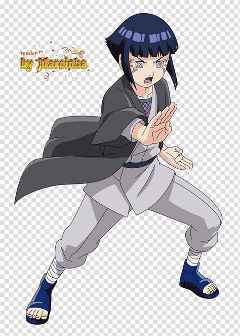 Hinata Hyuuga Naruto Hinata In Fighting Stance Illustration