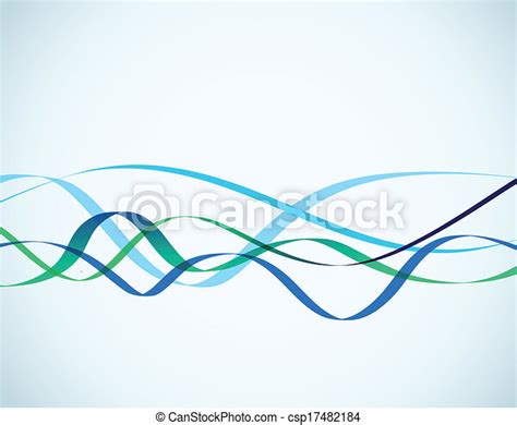Abstract Vector Blue Lines Blue Illustration Lines Abstract Vector