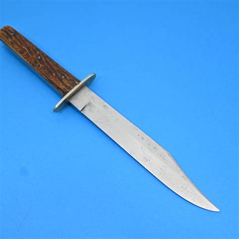 Wade And Butcher Sheffield England Xcd Bowie Hunter Knife C 1890