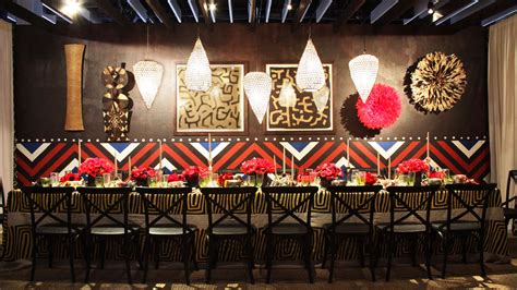 An Eclectic African Inspired Dining Table Idea For Your Next Dinner