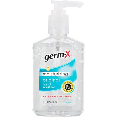Germ X Original Hand Sanitizer Hand Soap And Sanitizers Houchens