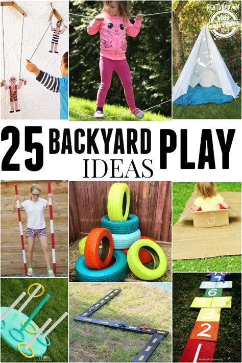 Backyard Play Ideas
