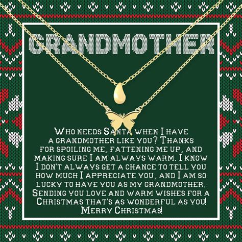 Find thoughtful christmas gift ideas for grandmother such as personalized football travel mug, personalized glass birthday beer mug, chevron class personalized photo vase. Christmas Gift for Grandmother Necklace, Multiple Styles ...