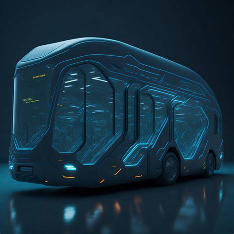 Sci Fi Futuristic Bus By Pickgameru On Deviantart