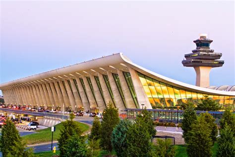 Terminal Del Aeropuerto De Washington Dulles Eero Saarinen Estructura
