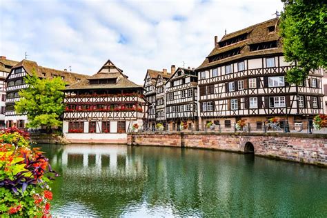 Little Petite France Quarter In Strasbourg Alsace France Stock Photo
