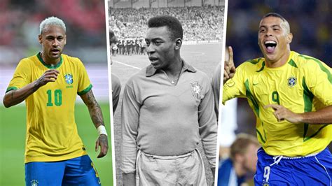 who is brazil s leading all time top goal scorer pele neymar ronaldo and the selecao s most