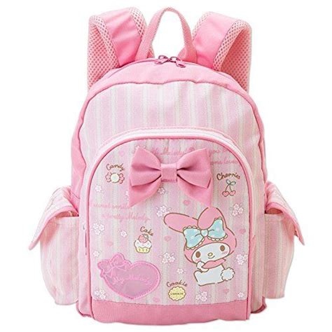 My Melody School Backpack Rucksack S Kids Kids Stripe Click Image
