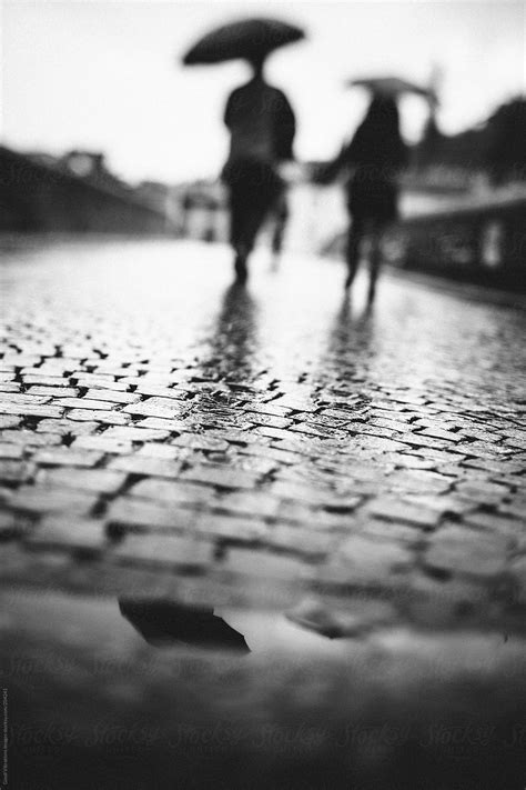 Walking Under The Rain By Stocksy Contributor Vero Stocksy