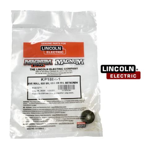 Lincoln Electric 030 035 Flux Coredmig Wire Drive Roll Kp1884 1 Ebay