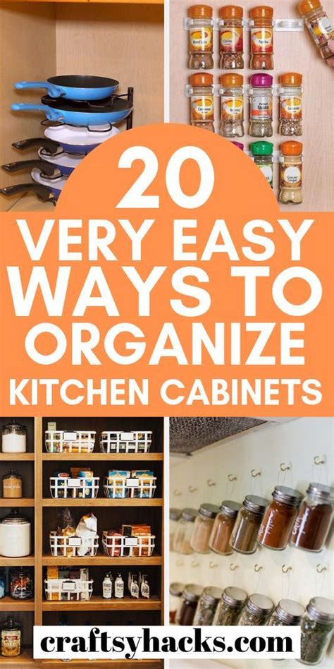 Genius Ways To Organize Kitchen Cabinets Artofit