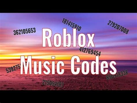 It is categorized to all genre and. ROBLOX MUSIC CODES FOR 2017-2018 | Doovi