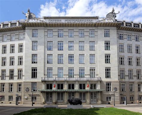 Stunning Austrian Postal Savings Bank In Vienna