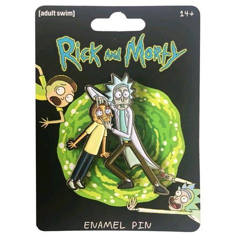 Rick And Morty Rick And Morty Enamel Pin 9342246013767 Mwave