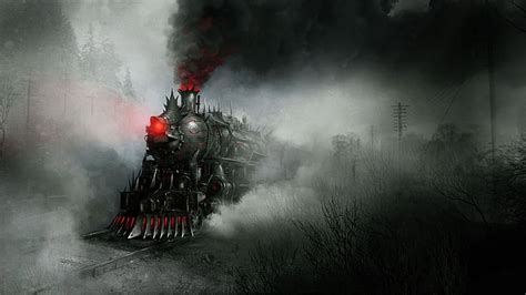 1440x2560px Free Download Hd Wallpaper Black And Red Train