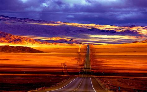 American Road Wallpaper