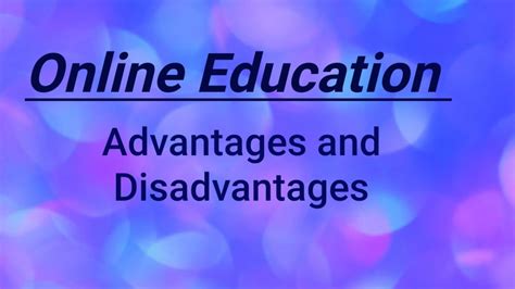 🐈 Online Education Advantages And Disadvantages Essay Essay On