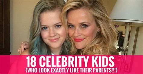 14 Celebrity Kids Who Look Exactly Like Their Parents Recaplet